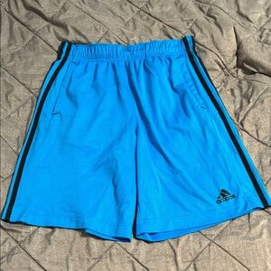 Adidas Men's Vibrant Blue Athletic Shorts